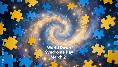 Down Syndrome Awareness Graphic Design for World Day