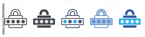 Password set multiple style collection