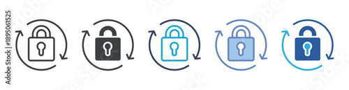 Locked set multiple style collection