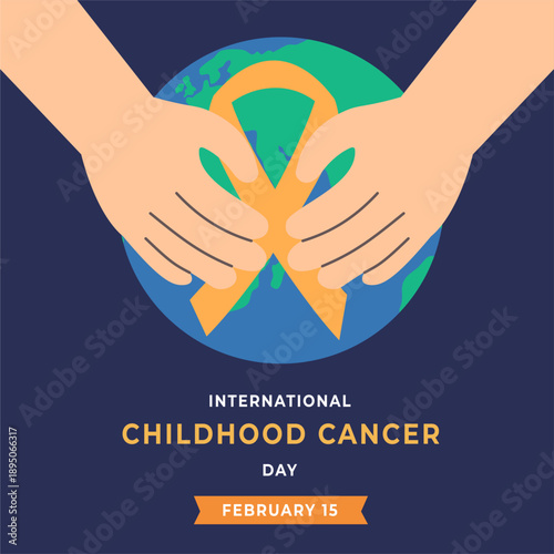 International childhood cancer day flyer 
