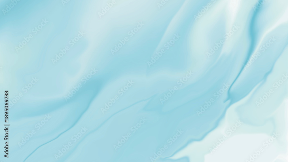 Obraz premium Aqua marble fluid abstract background with soft flowing texture