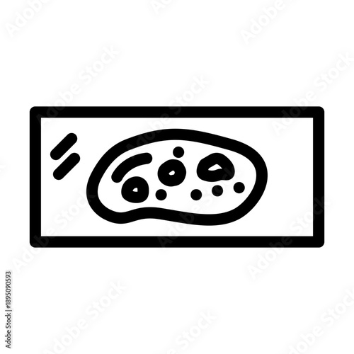 Scientists examining a biopsy slide under a microscope, performing histology and cell analysis in a laboratory for medical research, diagnostics, and health science testing