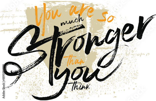 Stronger graffiti slogan print, Lettering Typography Poster Motivational Quotes, Urban typography hipster street art, tees,clip arts, banners, stickers, social media, posters.eps