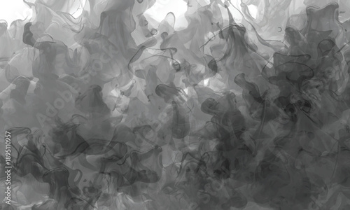 Photography Flowing mist patterns forming a minimal abstract composition