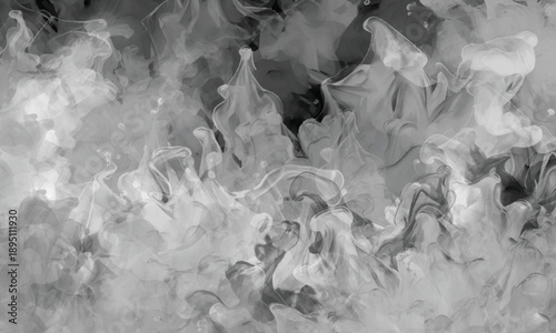 Abstract atmospheric textures shaped by drifting vapor