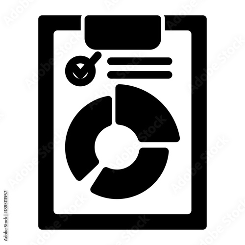 Financial planning process allocating monetary resources for project costs (Glyph Style)