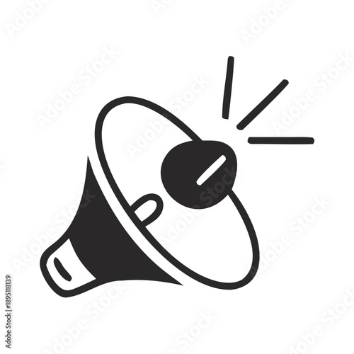 A megaphone announcing an important message loud and clear