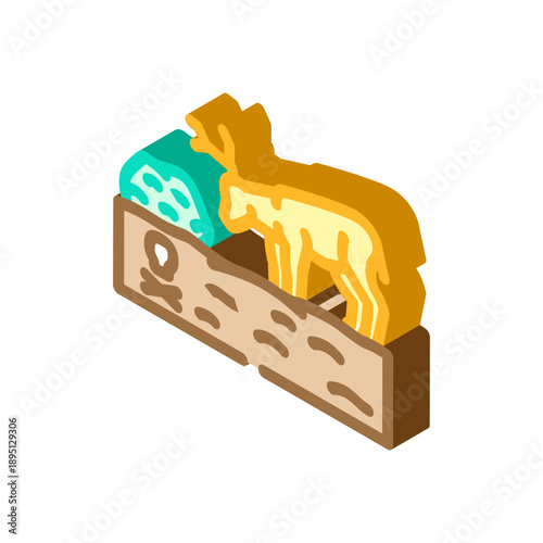 Prehistoric cave artwork depicting an animal, symbolizing ancient human culture and the primal instinct of survival through hunting during the early epochs of civilization