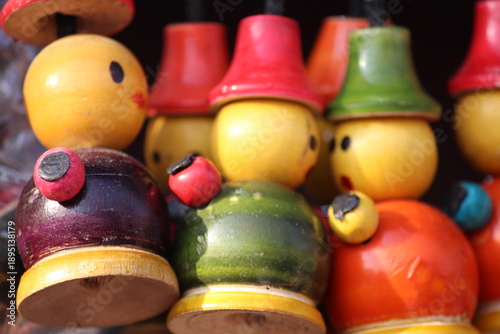 traditional handmade wooden village toys