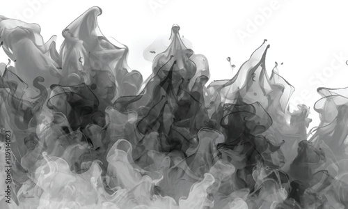 Soft vapor diffusion creating a modern abstract aesthetic