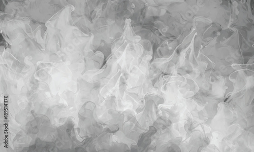 Abstract mist and vapor creating a calm visual rhythm