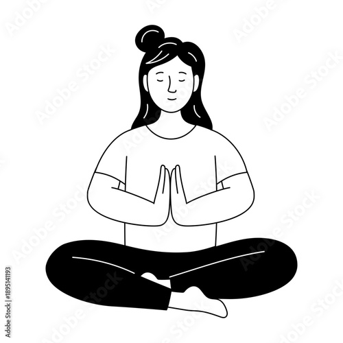 Hand drawn style illustration depicting coconut drink
