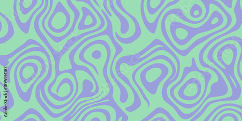 Abstract wavy pattern illustration viewed from directly above with flowing shapes and vibrant colors