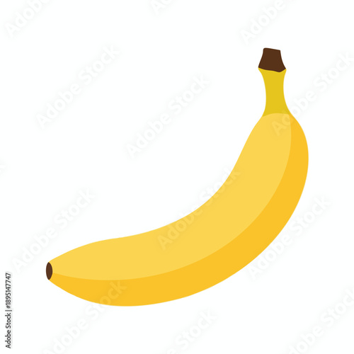 Yellow Banana Illustration