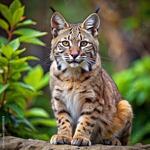 Wallpaper Mural Majestic bobcat in natural habitat Torontodigital.ca