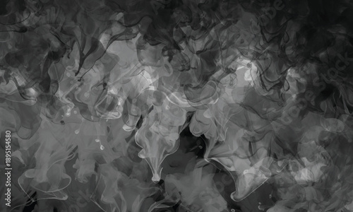 Smoky abstract patterns blending movement and stillness