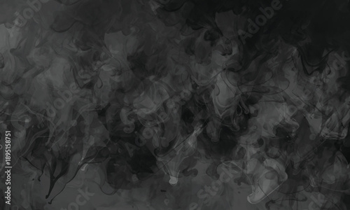 Flowing smoke textures creating an immersive visual depth