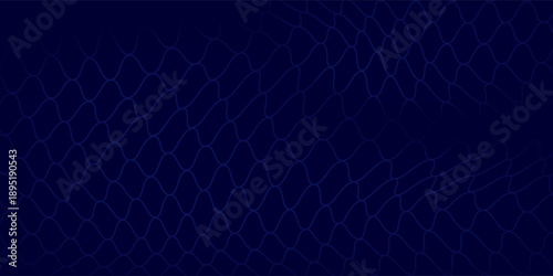 Abstract net background blue with mesh texture dark blue background. Seamless sportswear concept. Modern artistic. Vector illustration