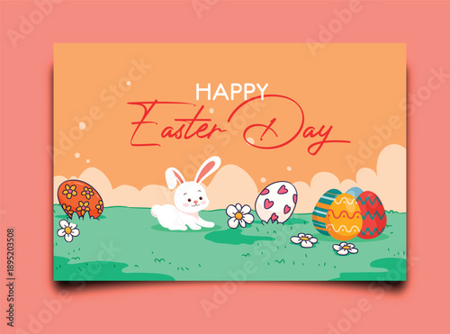 poster happy easter day 