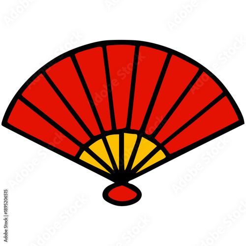 Chinese New Year Icon Set Vector Illustration