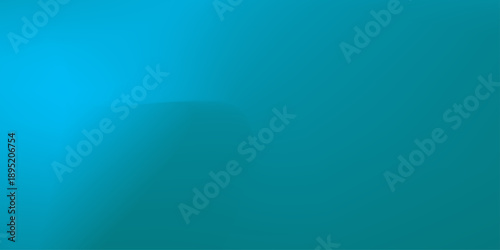 Abstract smooth blue gradient background with soft transitions from deep navy to bright azure, blue light background. Light blue, green vector blurred template. Desktop design.  Color gradient .