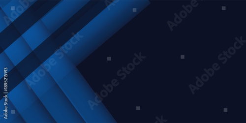 Dark blue modern business abstract background. Vector illustration design for presentation, banner, cover, web, flyer, card, poster, wallpaper, texture, slide, magazine, and powerpoint