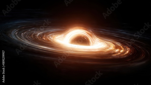 A captivating image of a black hole surrounded by swirling gas and light, illustrating the mysterious nature of these cosmic phenomena.
