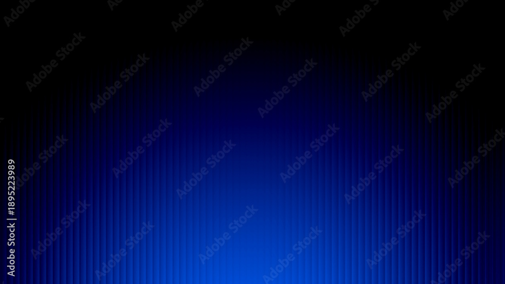 Obraz premium A dark blue abstract background features a flowing wave pattern with a digital gradient design, blending motion blur and glowing light lines into a deep black space wallpaper
