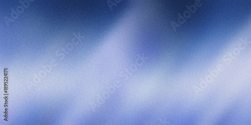 Фотография Blue grainy gradient light rays abstract background