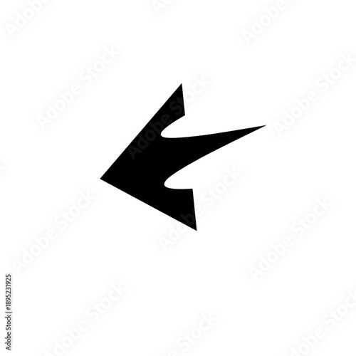 Free Download black arrow icon - GFXLoad