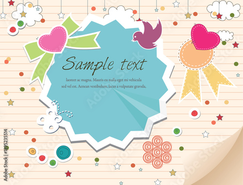 vector colorful abstract background