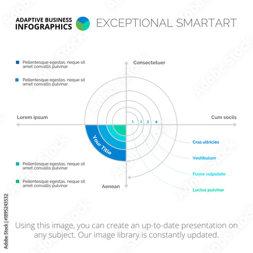 Spiral Abstract Metaphor Slide Template