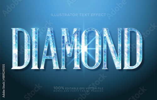 Shiny Diamond Text Effect