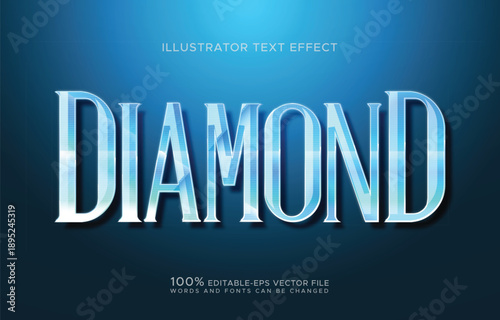 crystal Diamond Text Effect