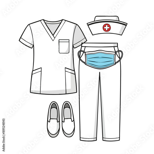 Medical Uniform and Protective Gear