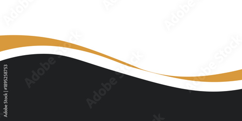 Abstract wave footers background illustration