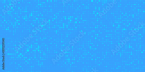 Abstract vector illustration with small squares and pixels. orange Dot halftone with randomus opacity. eps10 vector