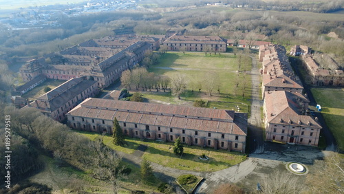Foto La fortezza della Cittadella dal drone - Alessandria - Piemonte - Italia