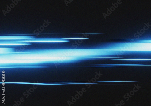 Blue leak lights streak background, futuristic glowing motion effect, abstract digital wallpaper