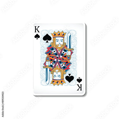 poker playing card vector
