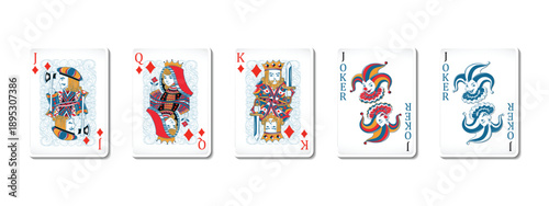 poker playing card vector
