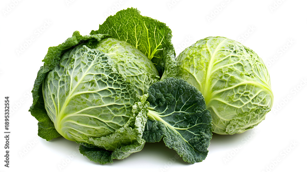 Fototapeta premium cabbage isolated on white