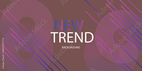 abstract enerative  background with colorful glowing neon lines and stripes in darkness