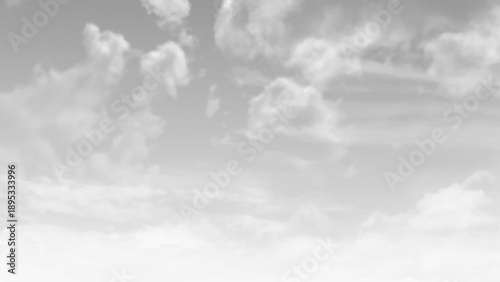 Rainclouds or Nimbus in rainy season photo