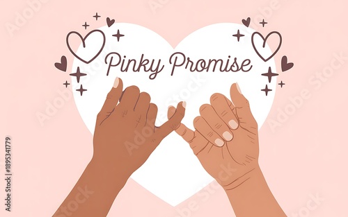 Pinky promise heart