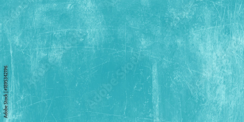 Aged blue painted wood texture with a grunge vintage pattern on a rough dirty wall surface creates a dark retro backdrop for an old paper art design