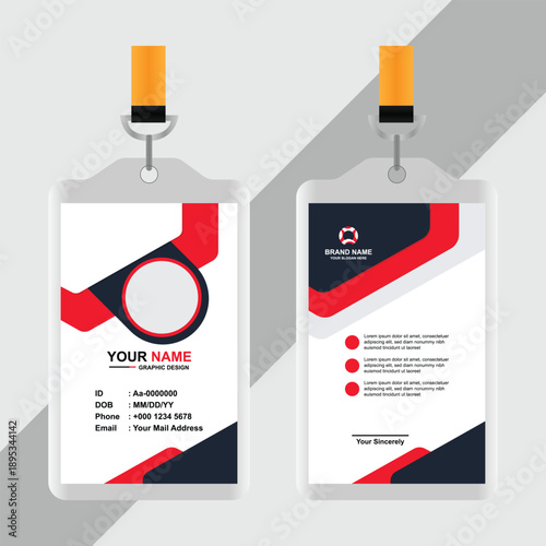Creative Professional Corporate ID Card