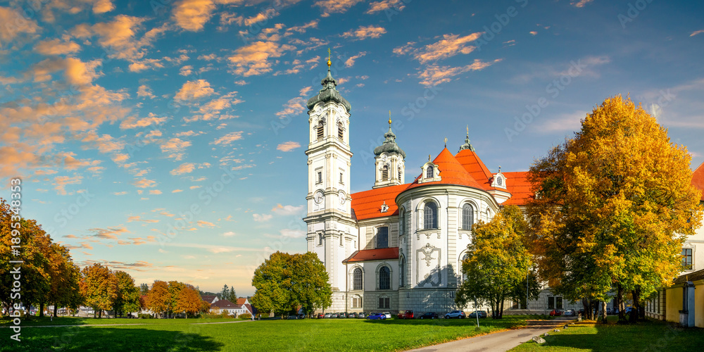Obraz premium Altstadt, Ottobeuren, Deutschland 