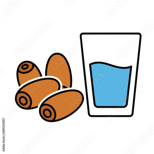 Healthy Snack Idea - Rolled Oats and Water