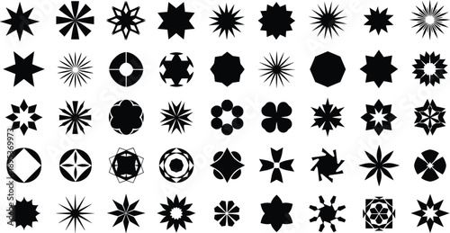 This title includes high-performing keywords like “geometric shapes,” “symmetrical icons,” “radial motifs,” and “abstract graphics,” which are frequently searched by buyers.